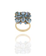 Daily Dazzle Ring with Precious Stones