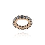 Wedding Band Fancy Black Diamond