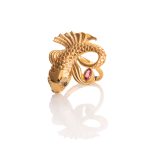 Zodiac Diamond Ring Pisces