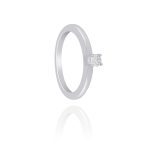Solitaire Diamond Engagement Ring