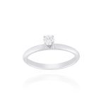 Solitaire Diamond Engagement Ring