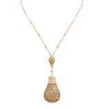 Light Diamond Necklace with Fancy Diamond