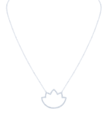 Lotus Diamond Necklace