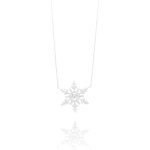 Snowflake Diamond Necklace
