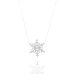 Snowflake Diamond Necklace