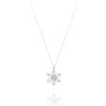 Snowflake Diamond Necklace