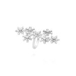 Snowflake Diamond Ring by Zougheib, Winter fashion jewelry