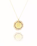Oummi Diamond Necklace with Black Diamond