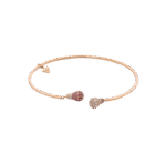 Light Diamond Bracelet with Ruby