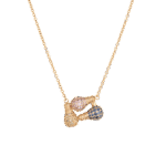 Light Necklace with Sapphire
