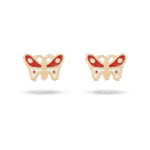 Kids Butterfly Earrings with Enamel
