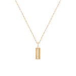 Love Lock Gold Necklace