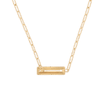Love Lock Gold Necklace