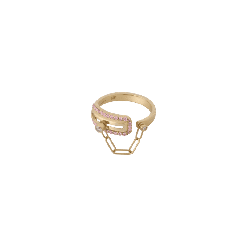 Pink gold ring, Spring Rings, Anniversary gifts jewelry