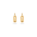 White gold earring, Custom gold jewelry, Fine jewelry for women