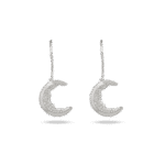 Moon Diamond Earrings