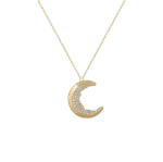 Moon Diamond Necklace