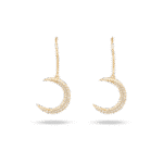 Moon Diamond Earrings