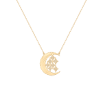 Moon Diamond Necklace