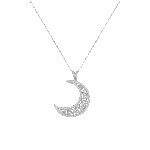 Moon Diamond Necklace