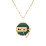 Love Lock Diamond Necklace