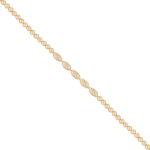 Bridal Collection Gold Bracelet