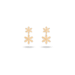 Daily Dazzle Summer Flower Gold Earrings