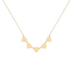Daily Dazzle Summer Hearts Gold Necklace
