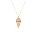 Candy Ice-cream Diamond Necklace