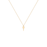 Daily Dazzle Sumemr Key Gold Necklace