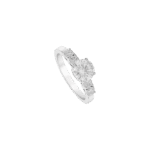 Solitaire Diamond Engagement Ring