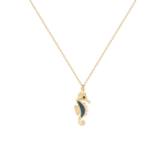 Daily Dazzle Summer Seahorse Gold Necklace