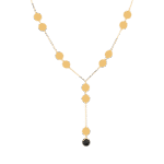 Boule Gold Necklace set with enamel