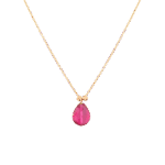 Daily Dazzle Gold necklace with colored stones
