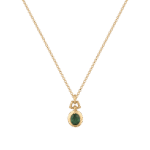 Daily Dazzle  Gold Necklace with colored stone