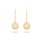 Lotus Gold Earrings