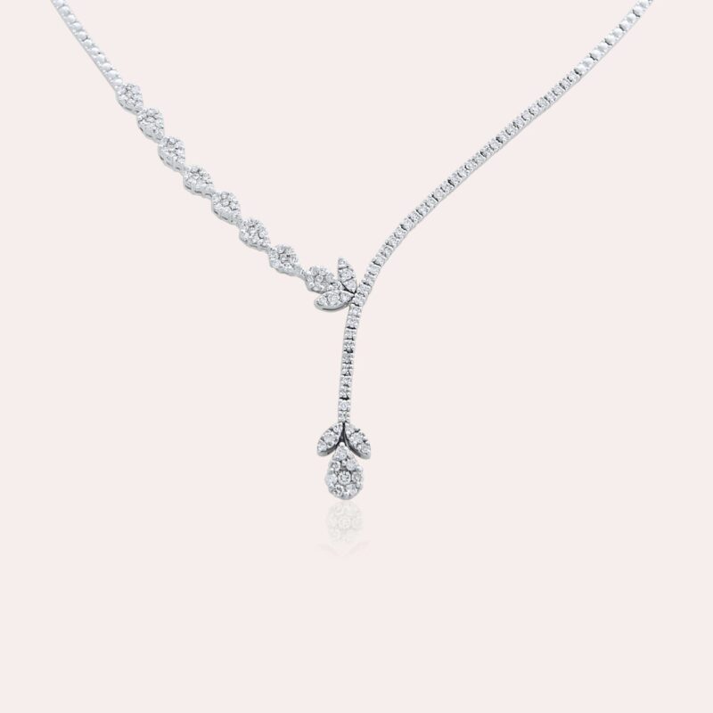 Bridal Diamond Necklace - Image 2