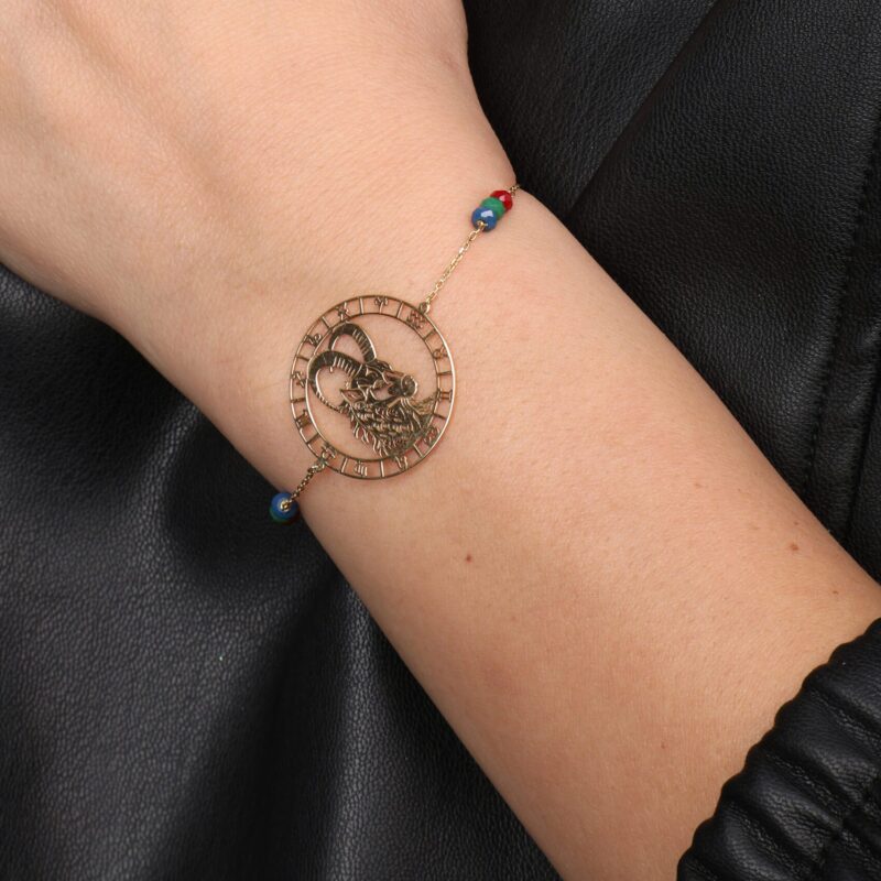 Zodiac Gold Bracelet Capricorn - Image 2