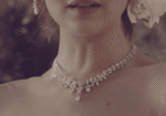 Classic Diamond Necklace with Emerald-cut  Marquise and Pear - Image 2