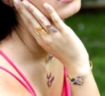 Butterfly Diamond Ring with Precious  Stones - Image 3