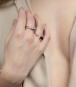 Daily Dazzle Diamond Ring with Baguette - Image 2