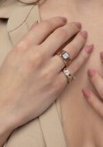 Daily Dazzle Diamond Ring with Baguette - Image 2