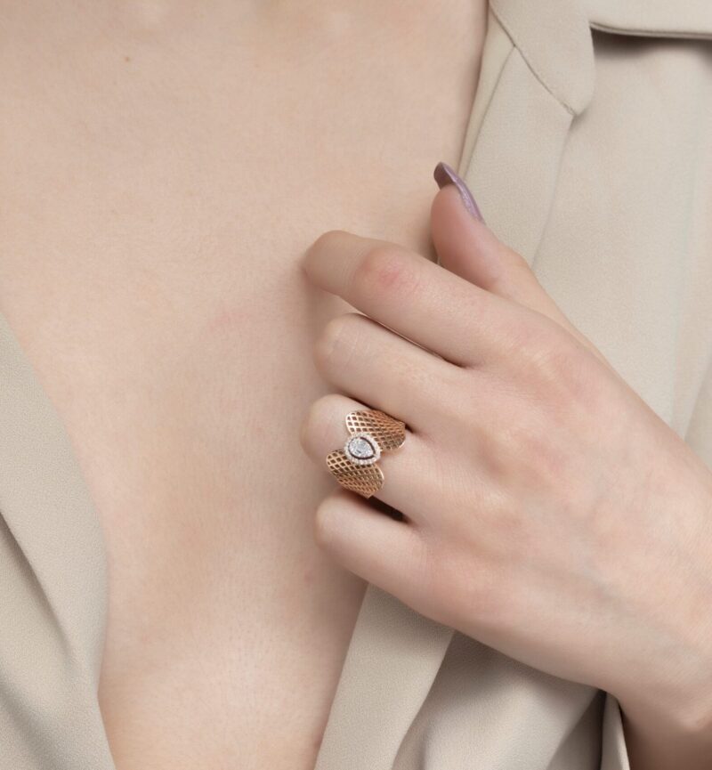 Daily Dazzle Diamond Ring with Baguette - Image 2