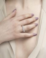 Wedding Band Diamond Ring - Image 2