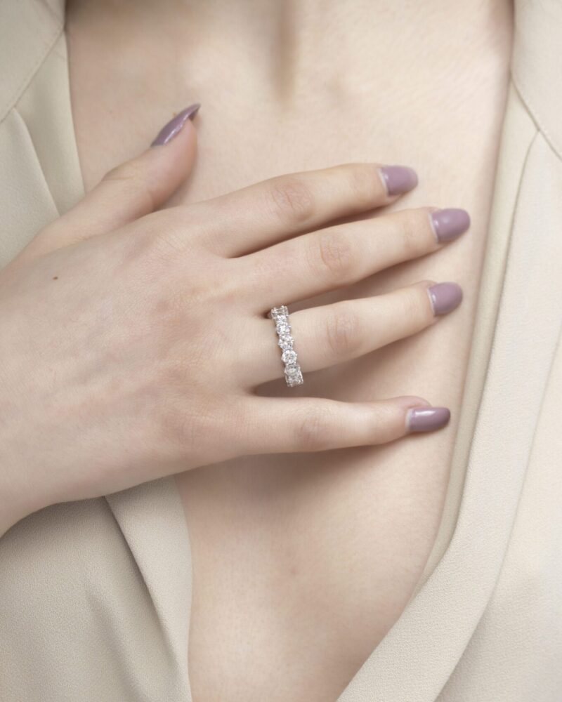 Wedding Band Diamond Ring - Image 2