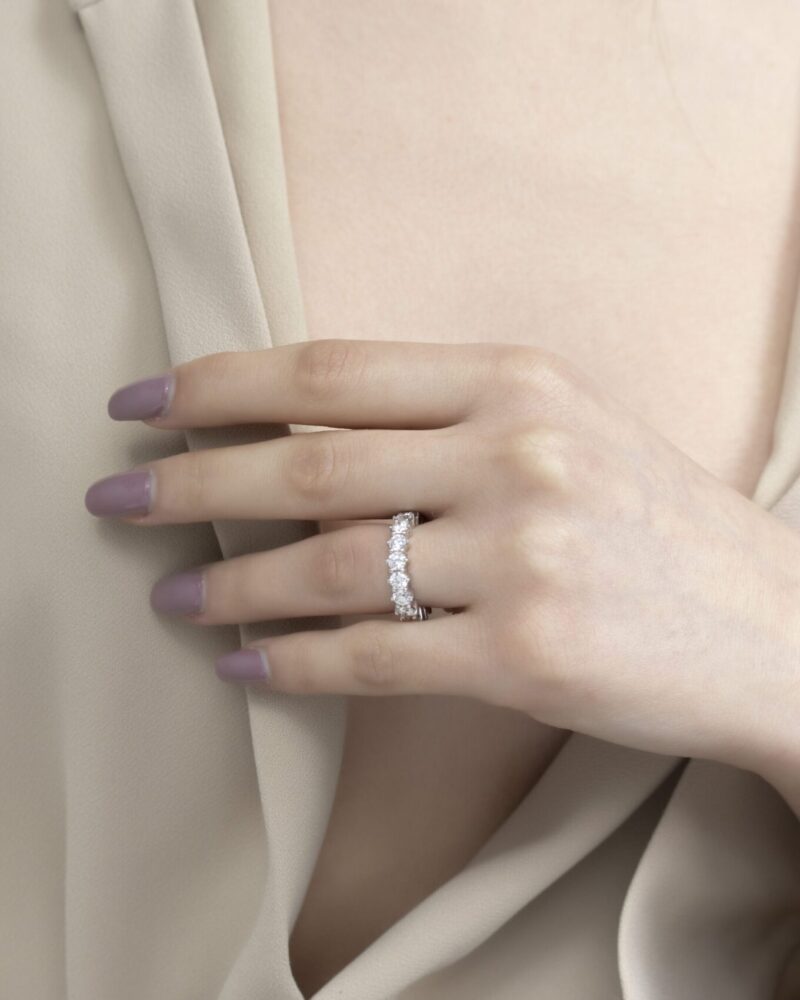 Wedding Band Diamond Ring - Image 2