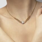 Chain Diamond Necklace - Image 2