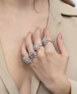 Classic Diamond Ring with Baguette - Image 3