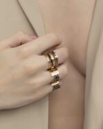 Classic Fancy Black Diamond Ring - Image 2