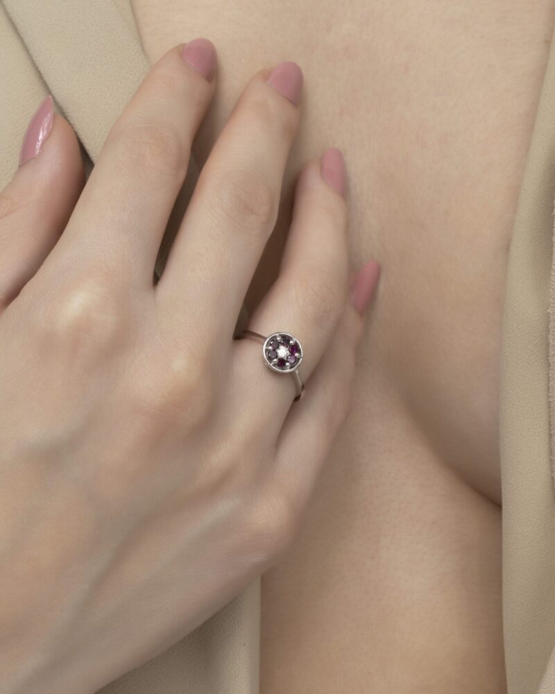 Daily Dazzle Diamond Ring with Fancy Diamond - Image 2